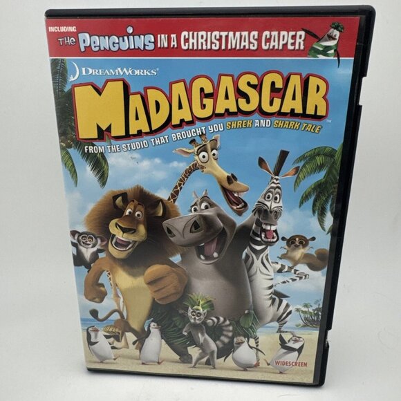 Madagascar (DVD 2005) Full Screen D2 - Picture 1 of 3